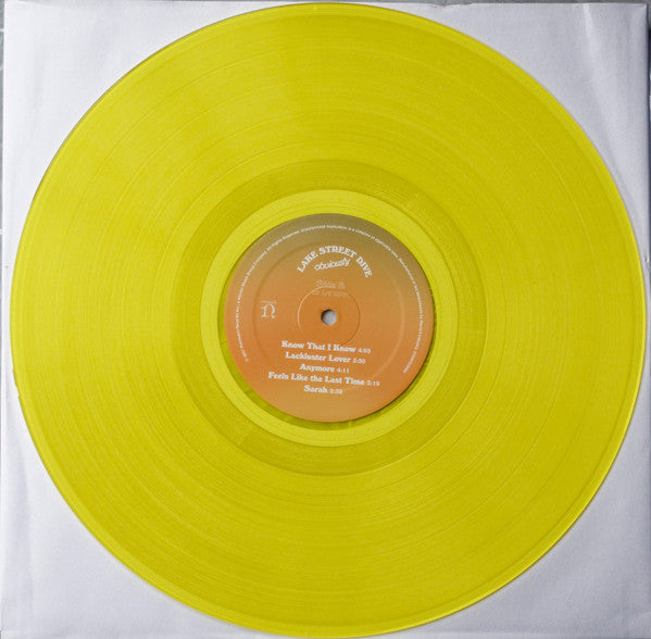 Lake Street Dive : Obviously (LP, Album, Yel)