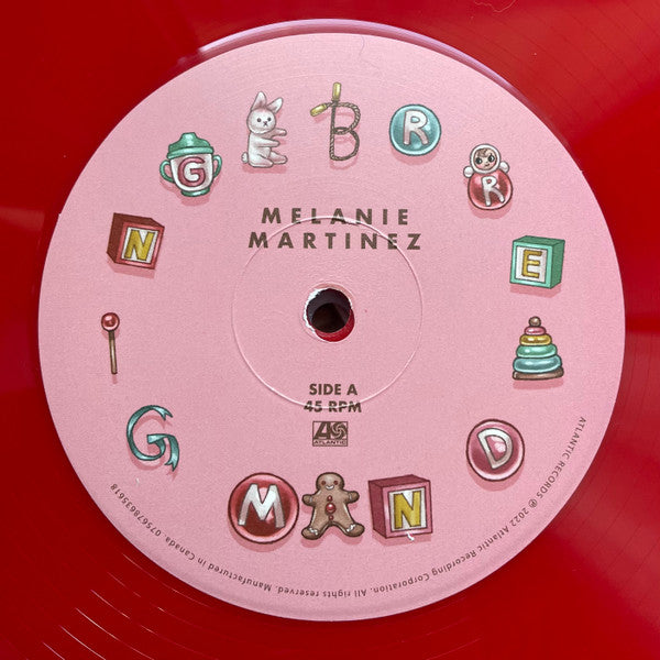 Melanie Martinez (2) : Gingerbread Man (12", S/Sided, Single, Etch, Ltd, Red)