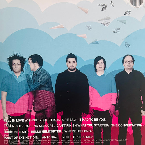 Motion City Soundtrack : Even If It Kills Me (2xLP, Album, Ltd, RE, RP, Cle)