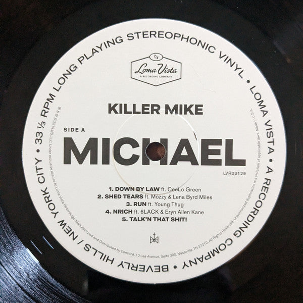 Killer Mike : Michael (2xLP, Album)