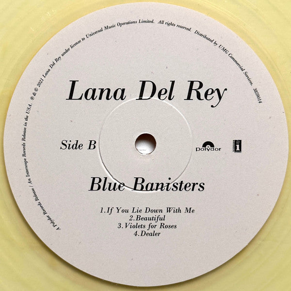 Lana Del Rey : Blue Banisters (2xLP, Album, RE, RP, Yel)