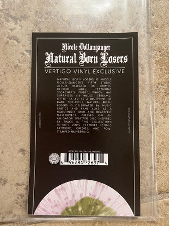Nicole Dollanganger : Natural Born Losers (LP, Album, Ltd, Num, All)