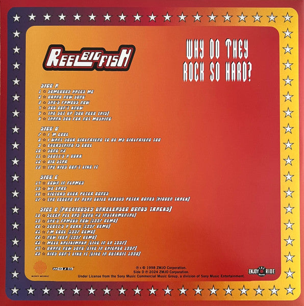 Reel Big Fish : Why Do They Rock So Hard? (2xLP, Album, Dlx, Ltd, RE, RM, Whi)