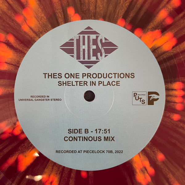Thes One : Shelter In Place (LP, Ltd, Pur)