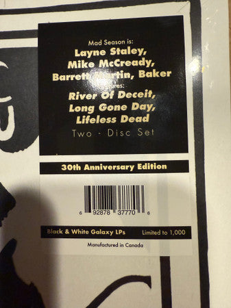 Mad Season : Above (2xLP, Album, Dlx, Ltd, Num, RE, RM, 30t)