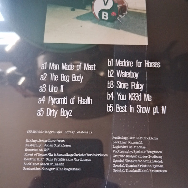 Viagra Boys : Shrimp Sessions IV (LP, Album)