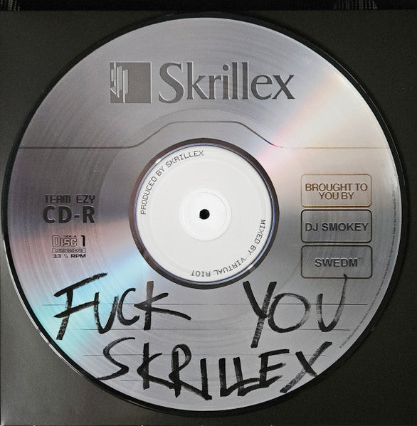 Skrillex : F*ck U Skrillex You Think Ur Andy Warhol But Ur Not!! <3 (2xLP, Album, Mixed, Pic, Gat)