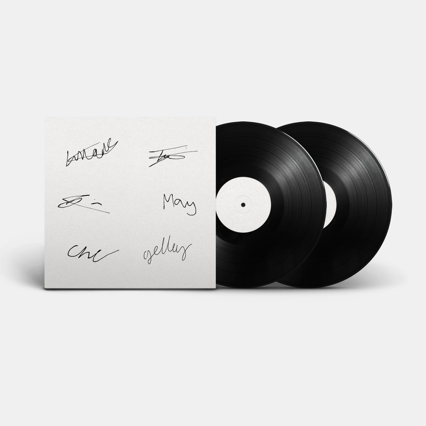 SIGNED Black Country, New Road - Forever Howlong Limited Edition White Label Vinyl Record 2LP