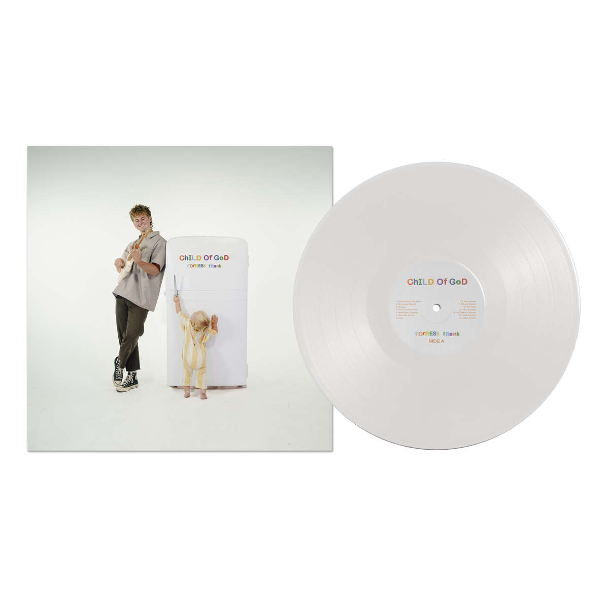 Forrest Frank - Child Of God Limited Edition White Vinyl Record 2LP