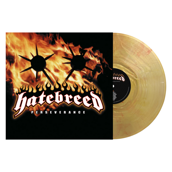 SIGNED Hatebreed - Perseverance Limited Edition Sun Flare Vinyl Record LP
