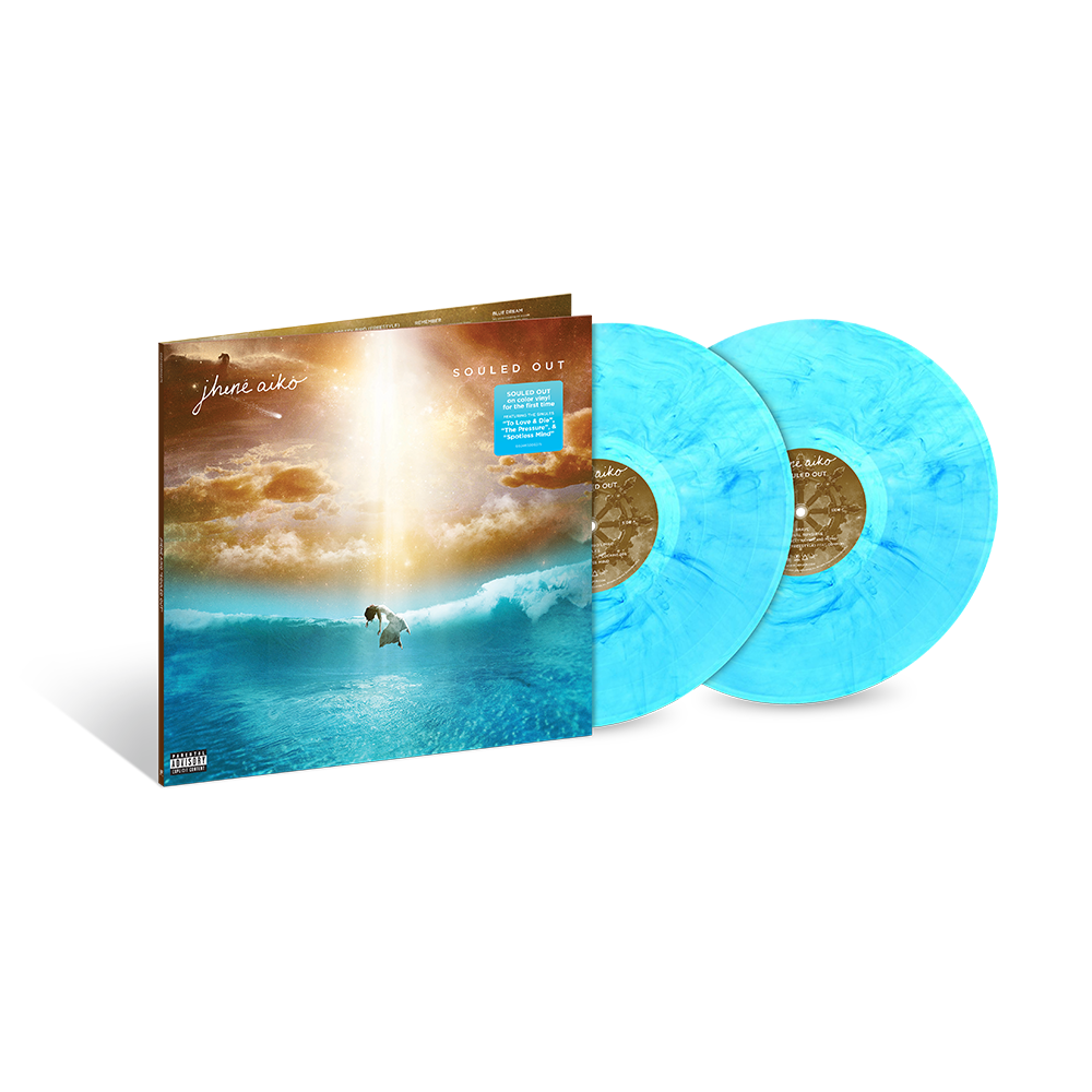 Jhené Aiko - Souled Out Limited Edition Blue Lagoon Vinyl Record 2LP