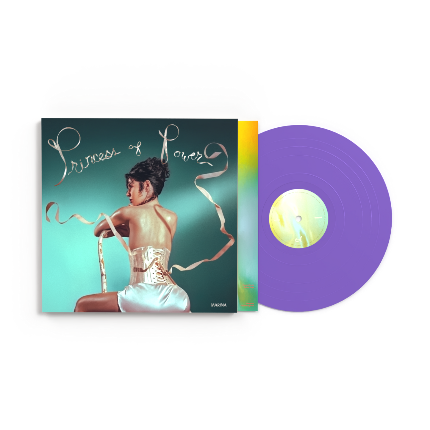 SIGNED Marina - Princess Of Power Limited Edition Purple Dream Vinyl Record LP