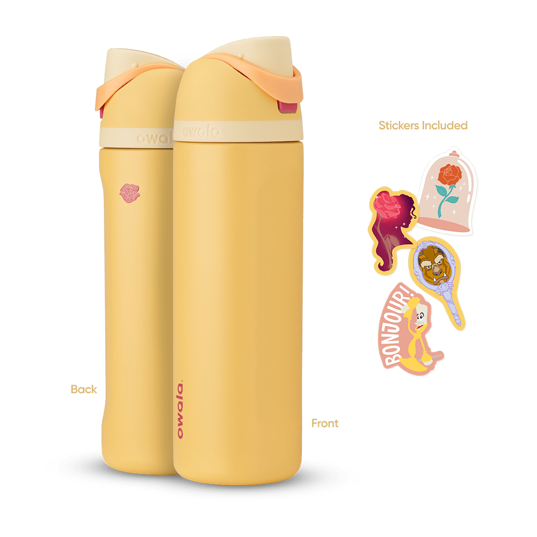 Owala x Disney "Belle" FreeSip 24 oz. Stainless Steel Water Bottle