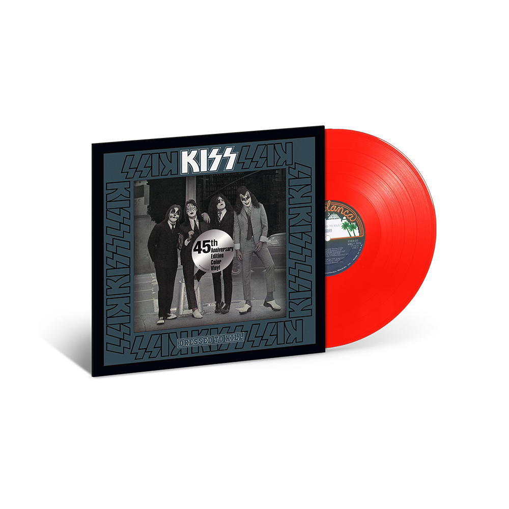 Kiss - Dressed To Kill Limited 45th Anniversary Edition Red Vinyl Record LP