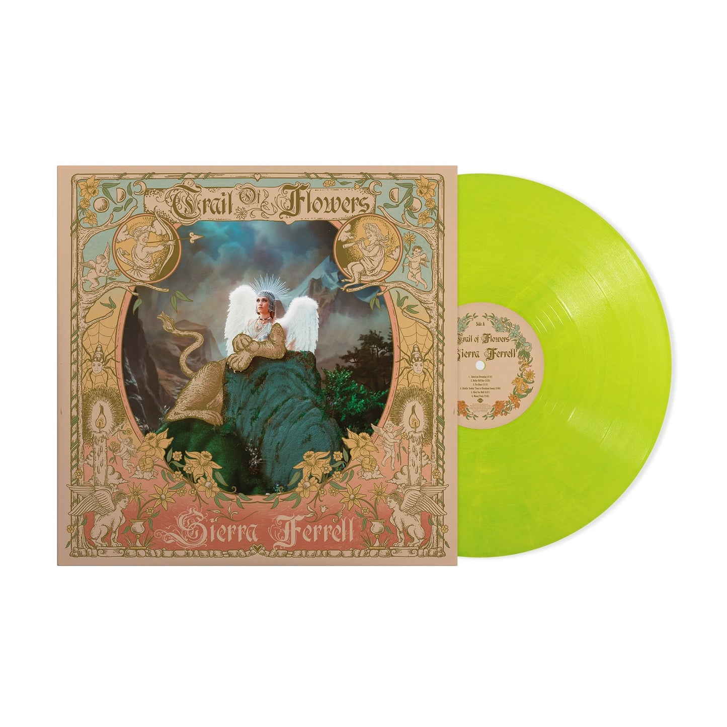 SIGNED Sierra Ferrell - Trail Of Flowers Limited Edition Nymph Vinyl Record LP