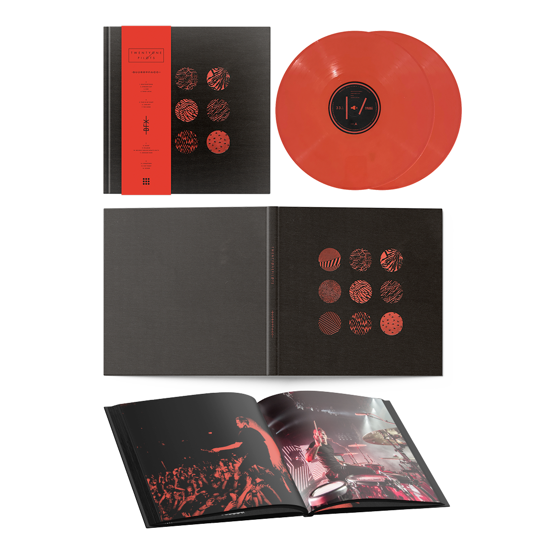 Twenty One Pilots - Blurryface Limited Edition Red Vinyl Record 2xLP Box Set