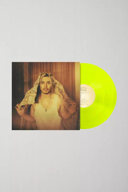 Fujii Kaze - Prema Limited Edition Highlighter Yellow Vinyl Record LP