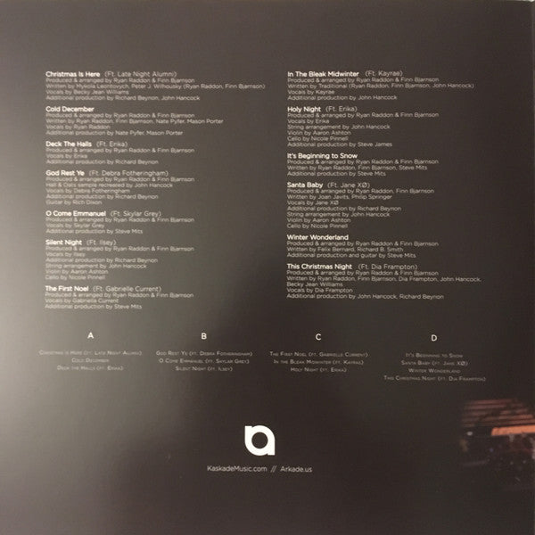 Kaskade : Kaskade Christmas (2xLP, Ltd, Red)