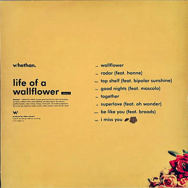 whethan.* : Life Of A Wallflower - Volume One (LP, MiniAlbum, Ltd)