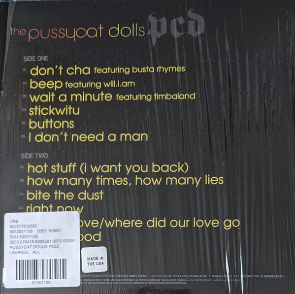The Pussycat Dolls : PCD (LP, Album, Ltd, RE, Vio)