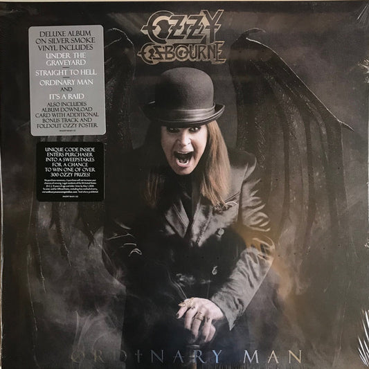 Ozzy Osbourne : Ordinary Man (LP, Album, Dlx, Sil)
