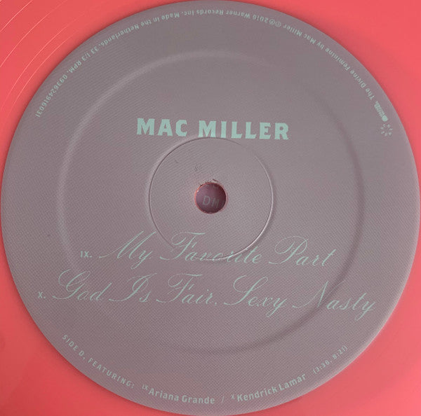 Mac Miller : The Divine Feminine (2xLP, Album, Ltd, RE, Pin)