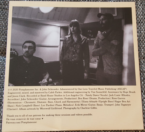 Pomplamoose & John Schroeder* : En Français (12", EP, Ltd)
