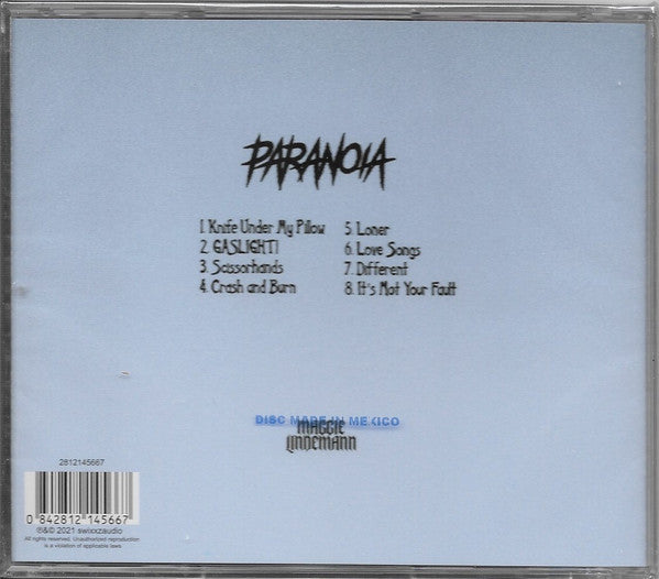 Maggie Lindemann : Paranoia (CD, EP)