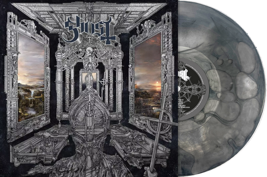 Ghost - Skeletá Limited Edition Oxidized Silver Metallic Liquid-Filled Vinyl Record LP