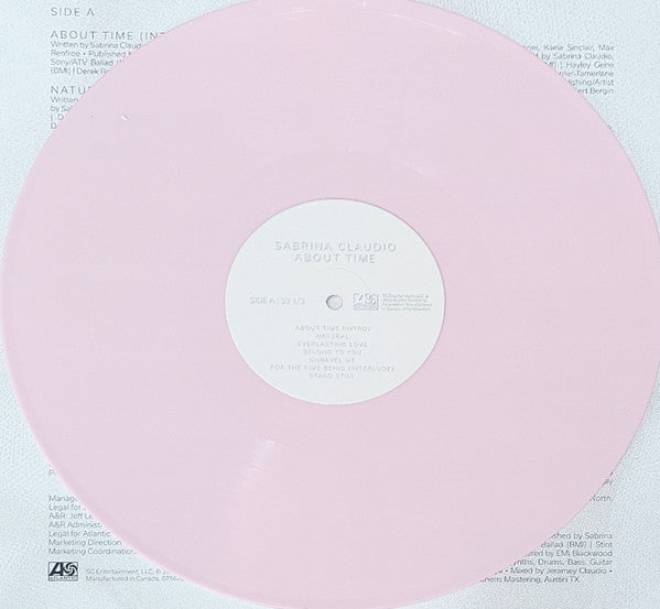 Sabrina Claudio : About Time (LP, Album, RE, Pin)