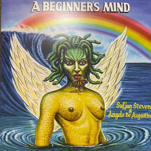 Sufjan Stevens & Angelo De Augustine : A Beginner's Mind (LP, Album, Club, Ltd, Num, Whi)