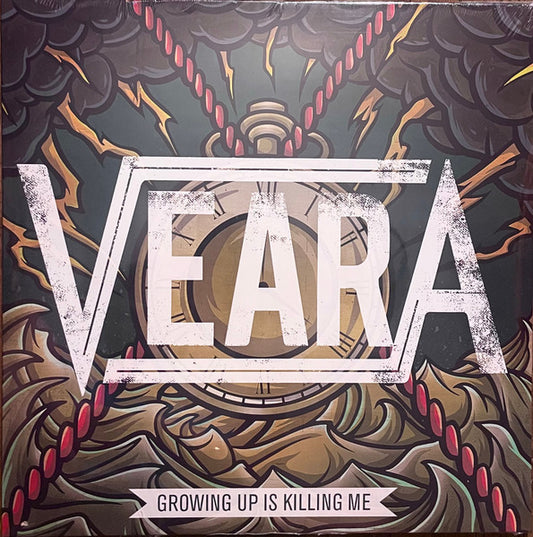 Veara : Growing Up Is Killing Me (LP, Album, Ltd, Gol)