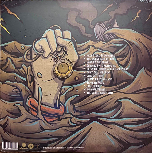 Veara : Growing Up Is Killing Me (LP, Album, Ltd, Gol)