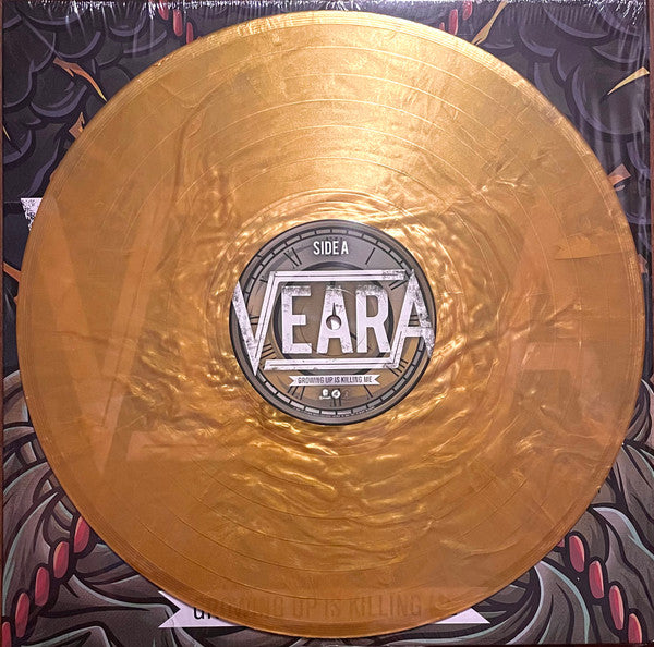 Veara : Growing Up Is Killing Me (LP, Album, Ltd, Gol)