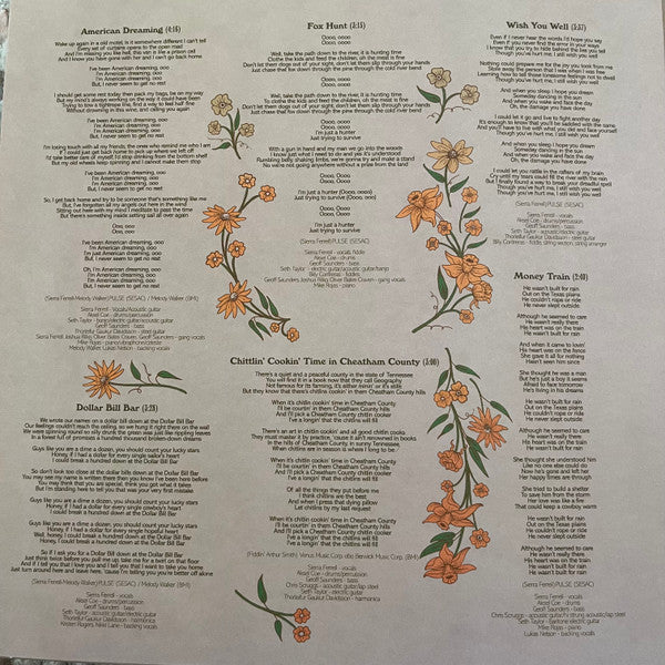 Sierra Ferrell : Trail Of Flowers (LP, Album, Ltd, Lim)