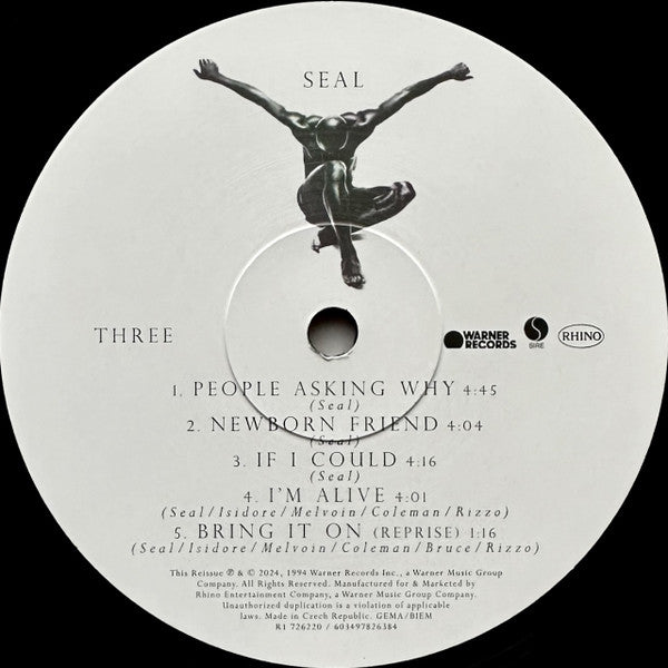 Seal : Seal (2xLP, Album, RE, RM, 30t)