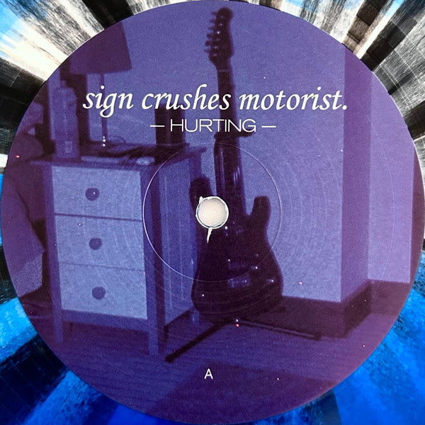 sign crushes motorist : Hurting (LP, Album, Ltd, RE, Dar)