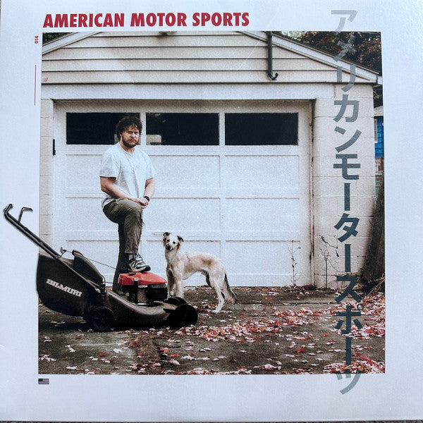 Bilmuri : American Motor Sports (LP, Album, Whi)