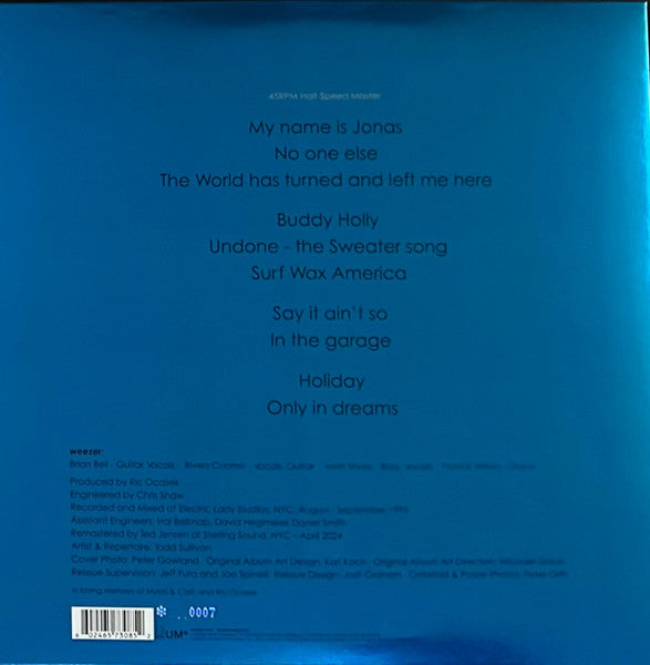 Weezer : Weezer 30 (2xLP, Album, Ltd, Num, RE, RM, Hal)