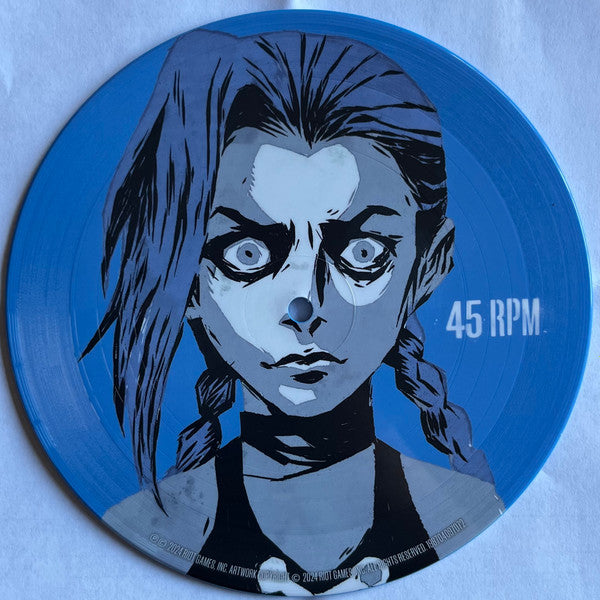 Ashnikko, League of Legends Paint The Town Blue (7", Single, Pic, Bl Quick Records