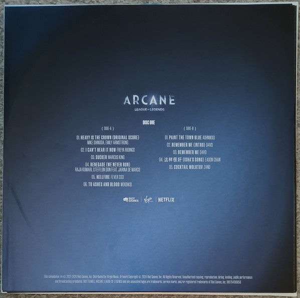 Various : Arcane League of Legends - Season Two Soundtrack (2xLP, Comp, Ltd, Pin)