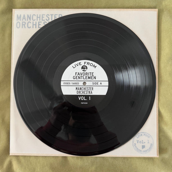 Manchester Orchestra : Live From Favorite Gentlemen Vol. 1 (3xLP, Ltd)