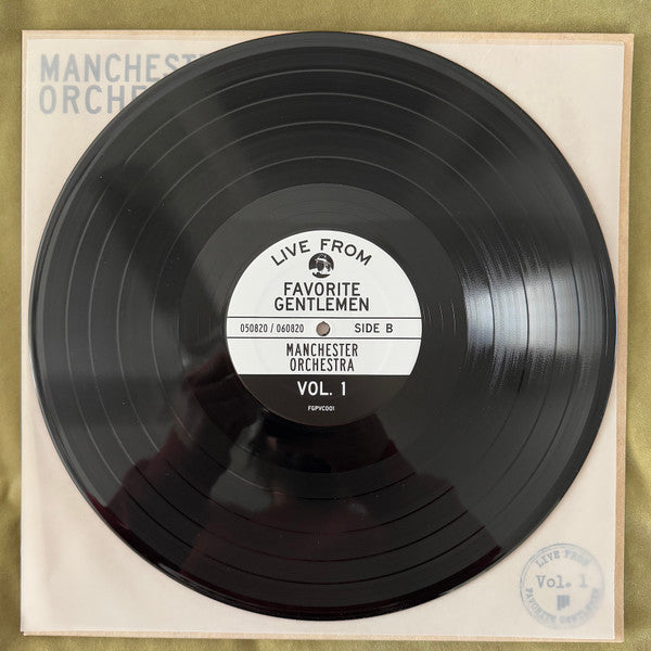Manchester Orchestra : Live From Favorite Gentlemen Vol. 1 (3xLP, Ltd)