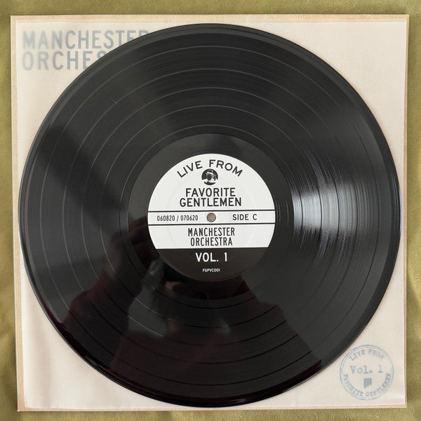 Manchester Orchestra : Live From Favorite Gentlemen Vol. 1 (3xLP, Ltd)