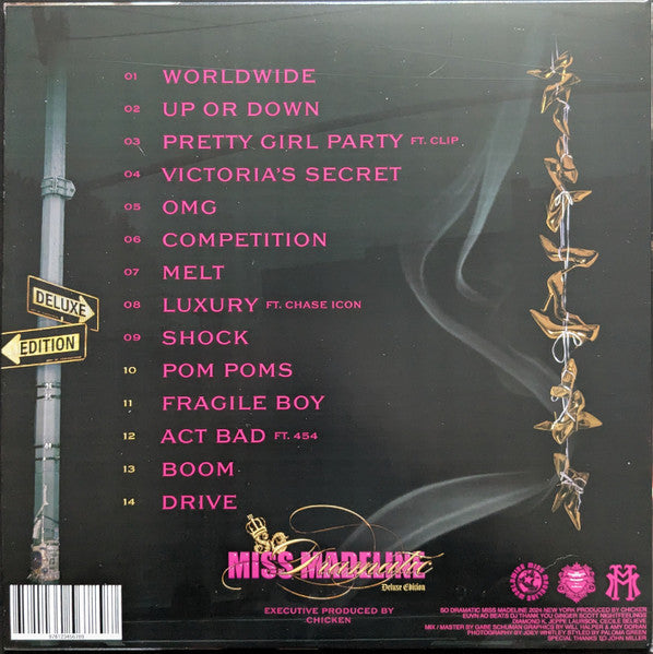 Miss Madeline (2) : So Dramatic (LP, Dlx, Pin)