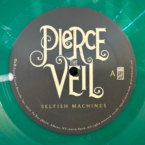 Pierce The Veil : Selfish Machines (LP, Album, Ltd, RE, Gre)