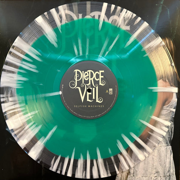 Pierce The Veil : Selfish Machines (LP, Album, Ltd, RE, Gre)