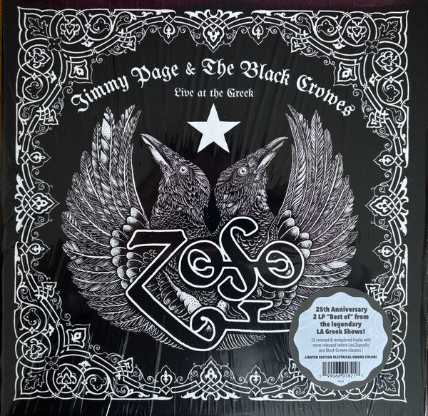 Jimmy Page & The Black Crowes : Live At The Greek (2xLP, Ltd, RE, RM, Ele)