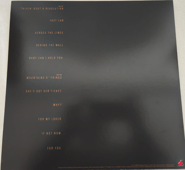 Tracy Chapman : Tracy Chapman (LP, Album, RE, Ora)