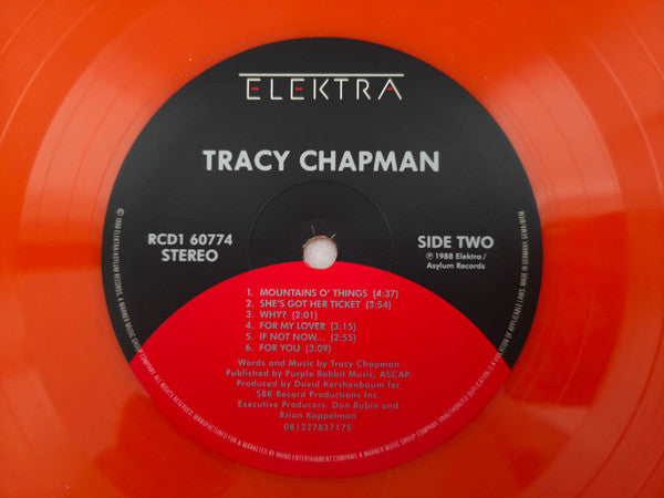 Tracy Chapman : Tracy Chapman (LP, Album, RE, Ora)